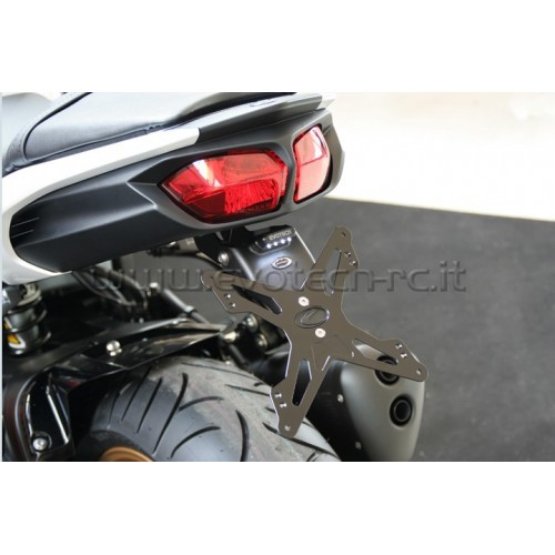 Evotech portatarga moto Yamaha FZ1-FZ8 regolabile