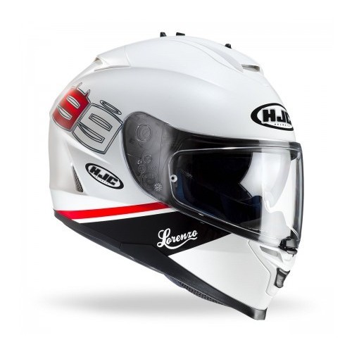 Hjc IS-17 MC10 Lorenzo 99 white casco casque integrale moto 