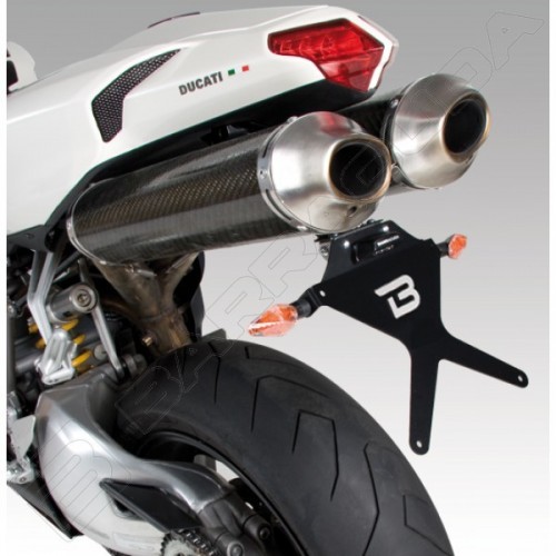 Barracuda portatarga regolabile Ducati 848 1098 1198