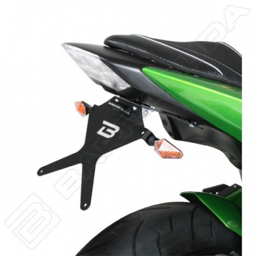 Barracuda portatarga regolabile Kawasaki Z750 dal 2007 al 2013