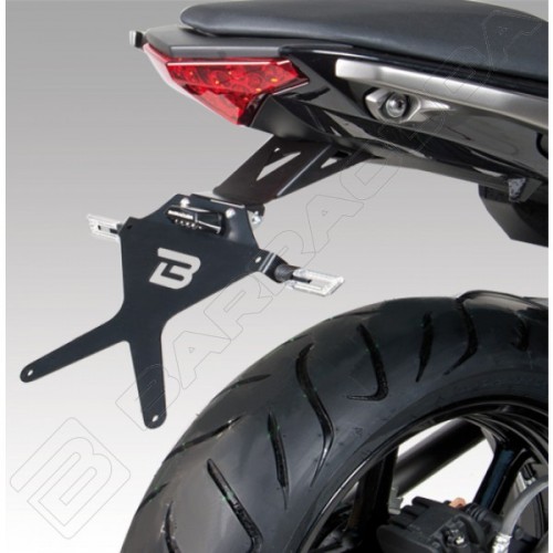 Barracuda portatarga regolabile Kawasaki Er6n dal 2012 al 2013