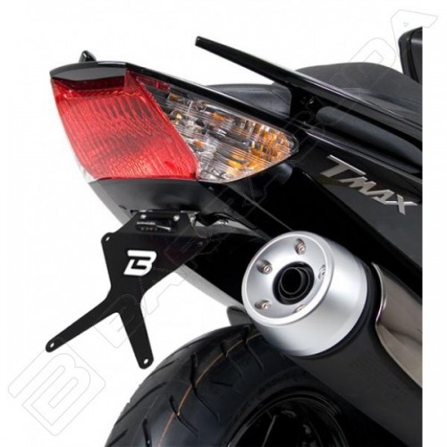 Barracuda portatarga regolabile Yamaha Tmax 500 dal 2008 al 2011
