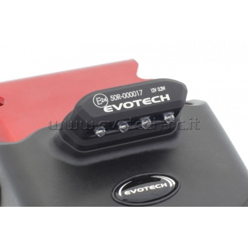 Evotech luce targa a led omologata portatarga moto
