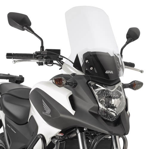 Givi cupolino Honda NC700X parabrezza trasparente 49x41 cm