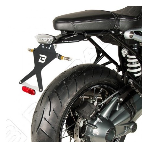 Barracuda Bmw R nineT moto portatarga regolabile Street