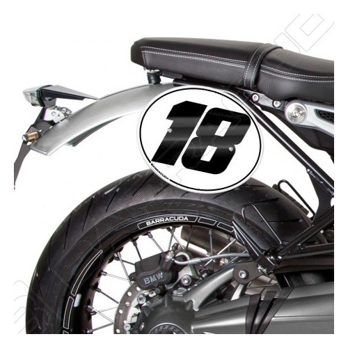 Barracuda Bmw R-nineT kit coppia portanumeri laterali