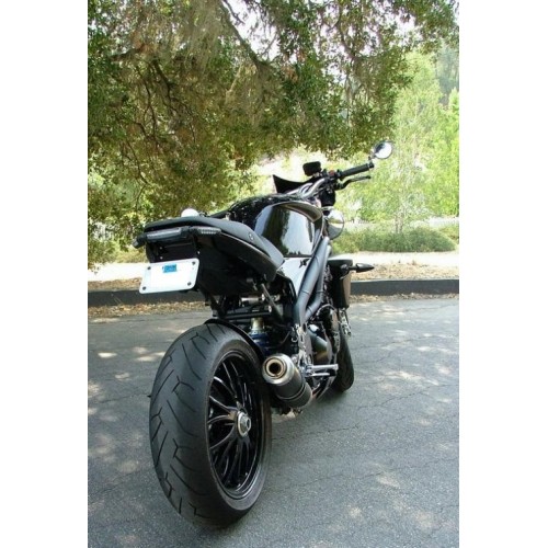 Mad Doctor's portatarga Triumph Speed Triple 2008-2010 fanale e frecce