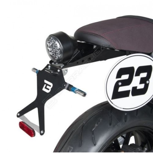 Barracuda Yamaha XSR900 moto portatarga regolabile 