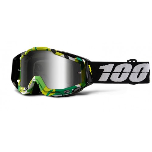 100% occhiale moto maschera Racecraft Bootcamp