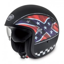 Casco casque jet Premier Vintage Flag confederare helmet