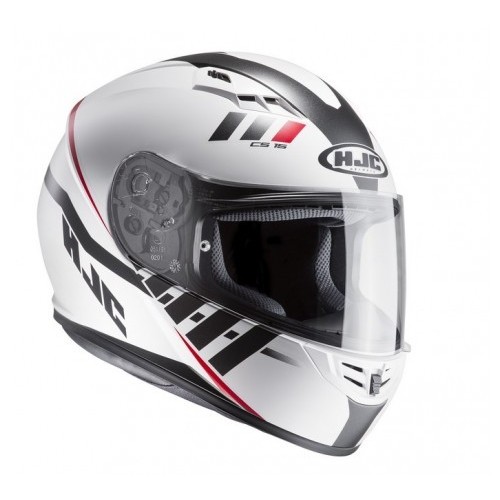 Hjc CS15 Space MC-10FS casco casque integrale bianco helmet