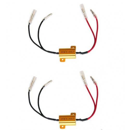 Barracuda coppia resistor frecce a led impianti 21w