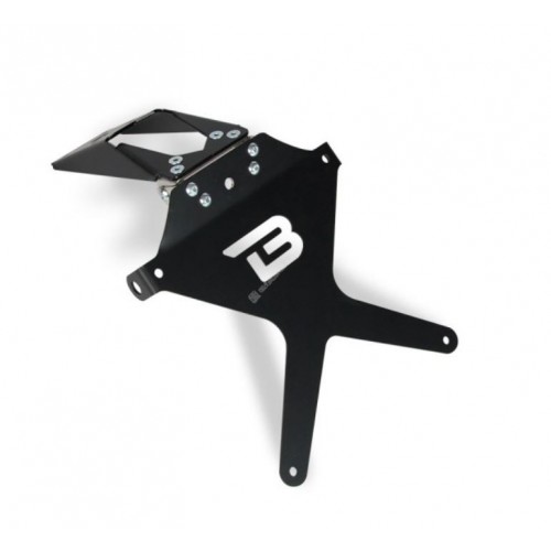 Barracuda Z900 Kawasaki moto portatarga regolabile