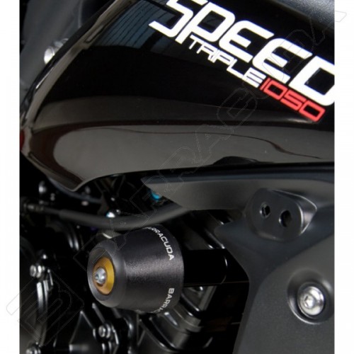Barracuda Tamponi telaio Triumph Speed Triple dal 2011 al 2013