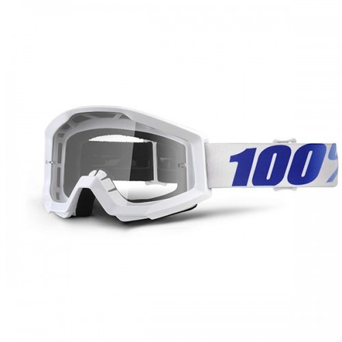 100% occhiale moto maschera Strata Equinox lente trasparente