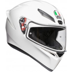 Agv casco K1 integrale bianco lucido helmet casque