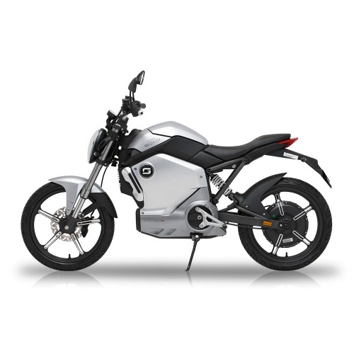 Super Soco TS moto elettrica 1200w bosch colore silver
