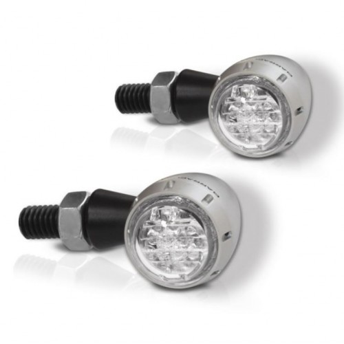 Barracuda coppia frecce S-LED B lux led indicatori direzionali silver