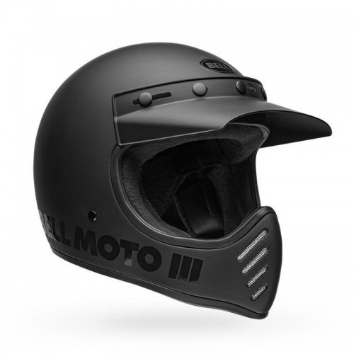 Bell Moto 3 casco integrale vintage nero opaco enduro cross
