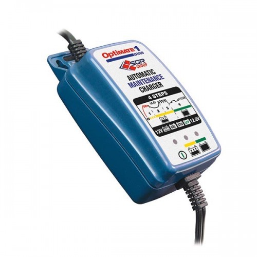 Tecmate Optimate DUO caricatore mantenitore batterie litio Gel piombo