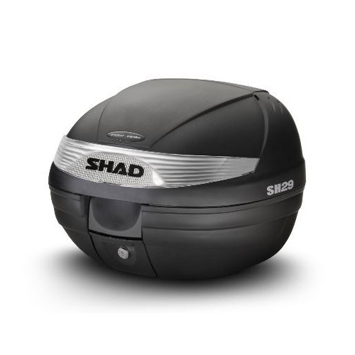 Shad bauletto SH26 nero moto e scooter litri 26 con piastra universale