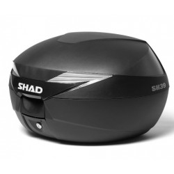Shad bauletto SH39 nero moto e scooter litri 39 con piastra universale