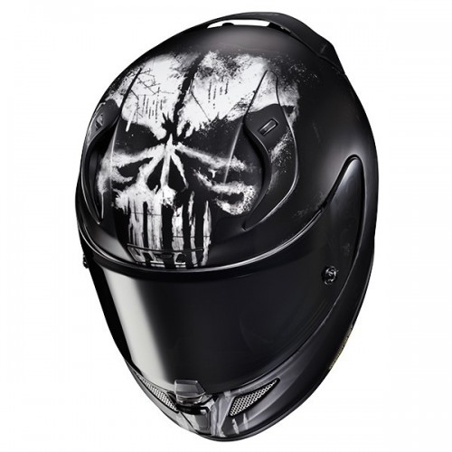Hjc Rpha 11 Punisher casco moto integrale Marvel