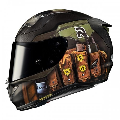 Hjc Rpha 11 Ghot call of Duty casco moto integrale Marvel