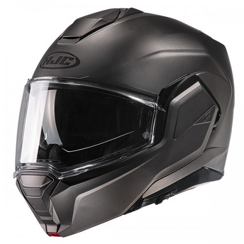 Hjc I100 casco modulare reversibile titanium opaco