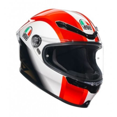 Sic 58 replica K6 in fibra Pinlock casco integrale moto 