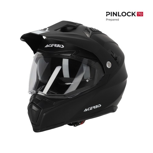 Acerbis casco Flip FS 606 cross enduro nero opaco modulare 