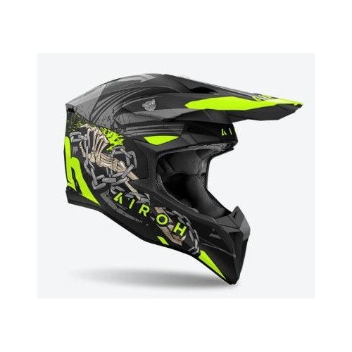 Airoh casco modulare J111 in carbonio nero opaco