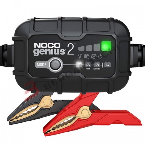 Noco Genius 2 caricatore mantenitore batterie moto 6-12v 2ah