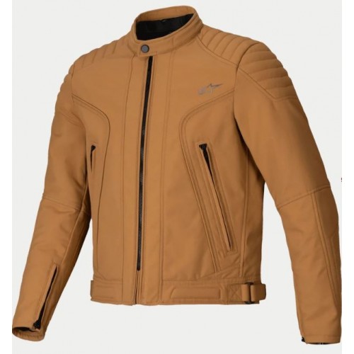 Alpinestars Clayton giacca moto cammello waterproof