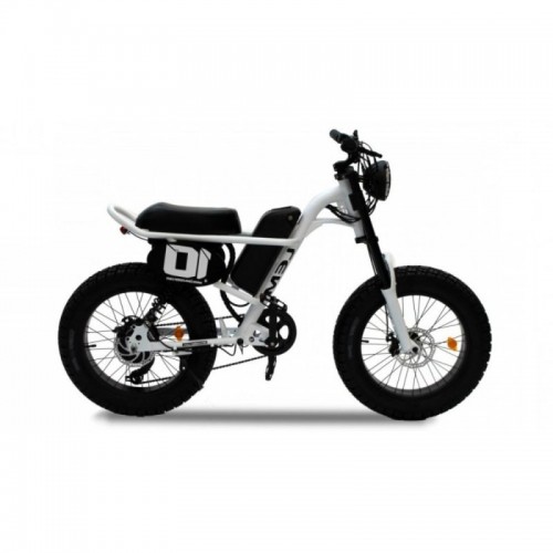 Bici Elettrica Lem 10 vintage Luxury E-bike 48v 15,5ah 250W bianca