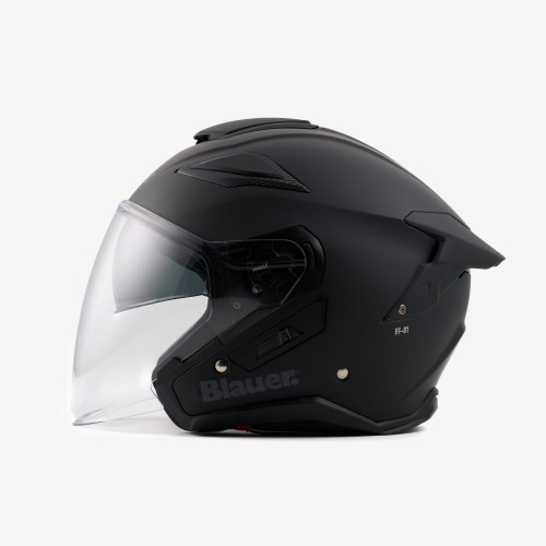 Blauer casco jet JJ-01 nero opaco moto