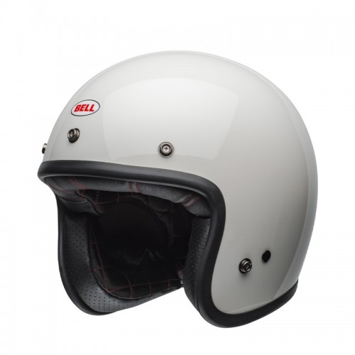 Bell Custom 500 casco jet bianco E22-06