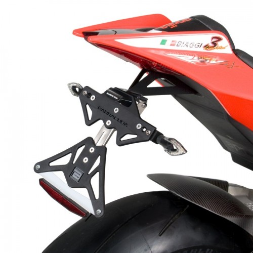 Barracuda portatarga regolabile Aprilia Rsv4