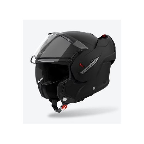 Airoh Mathisse II casco modulare moto nero opaco 22-06