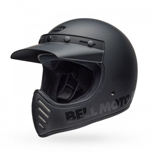 Bell Moto 3 solid nero opaco Cross E22-06