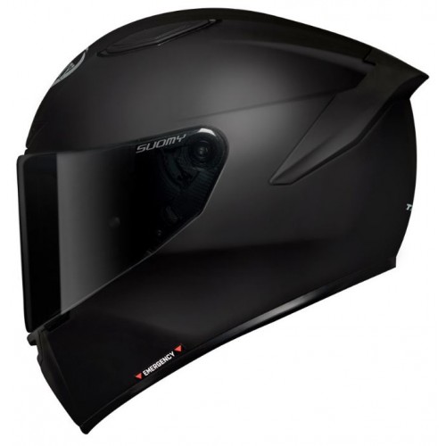 Suomy Track-1 nero opaco casco integrale E22-06