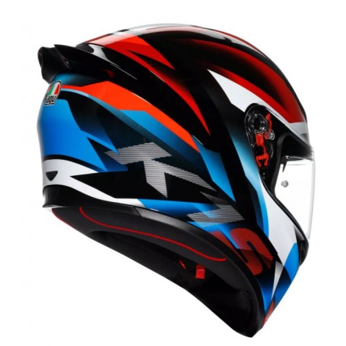 K1-S Agv Fastlap black-red-blue casco moto integrale E22-06