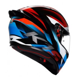 K1-S Agv Fastlap black-red-blue casco moto integrale E22-06