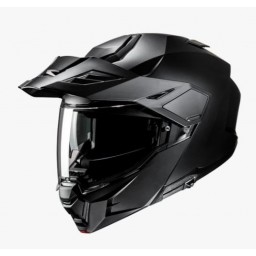 Hjc I80 casco modulare enduro strada nero opaco