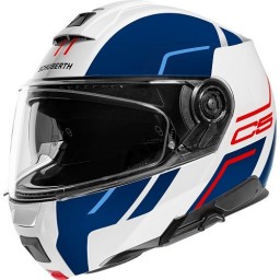 C5 Master blu Schuberth casco modulare bianco E22-06