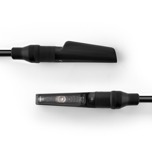 Rizoma coppia frecce moto Corsa led nere omologate