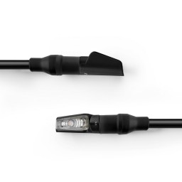 Rizoma coppia frecce moto Leggera led nere omologate