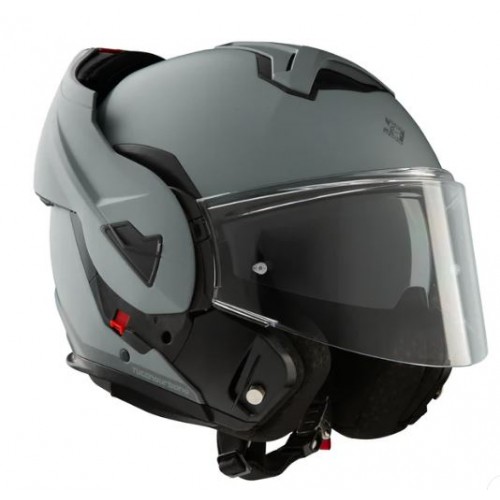 Tucano urbano Fastflip casco modulare reversibile 180° grigio nardo