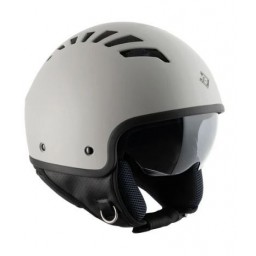 Tucano urbano He'Fresh 6.0 casco jet nero opaco