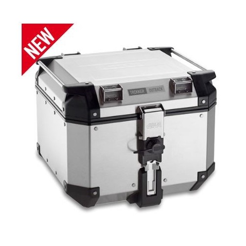 Givi Valigia Trekker Outback silver 42 litri